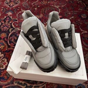 Alexander McQueen size 11 oversized puffy court sneakers